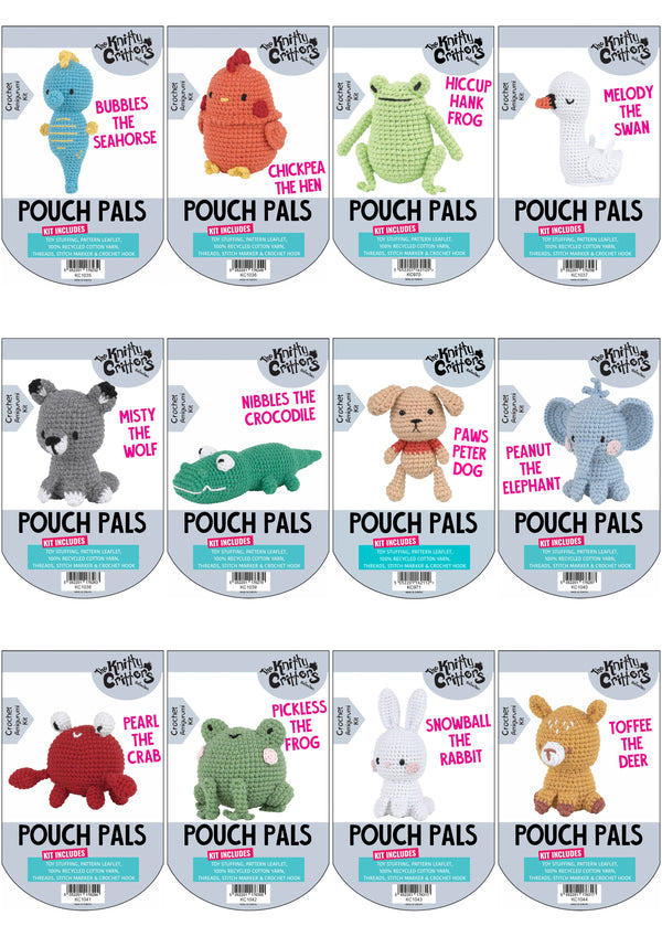 Pouch Pals Assortment Bundle - 72 Kits in Total (12 Designs, 6 Of Each)