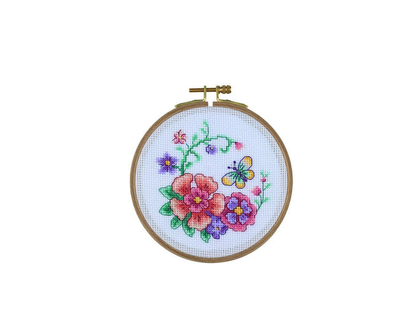 Counted Cross Stitch Kit - ACS03 - Floral Delights