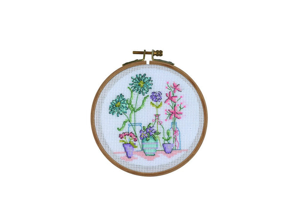 Counted Cross Stitch Kit - ACS07 - Window Ledge